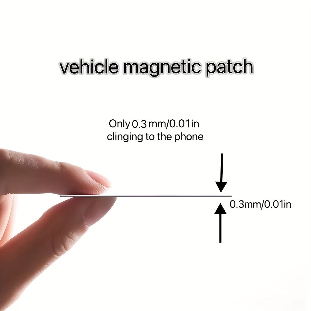 2pcs Magnetic Sheet Metal Plate Car Mobile Phone Holder