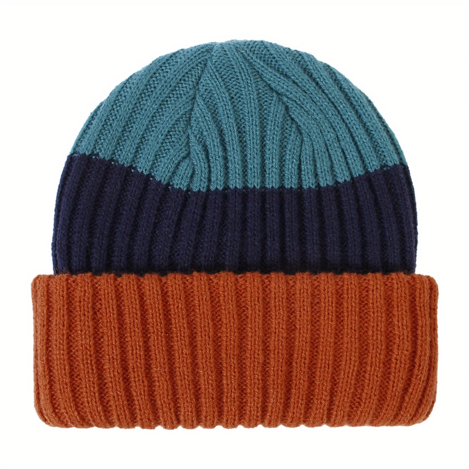 Warm Striped Kids Baby Woolen Hat for Autumn & Winter