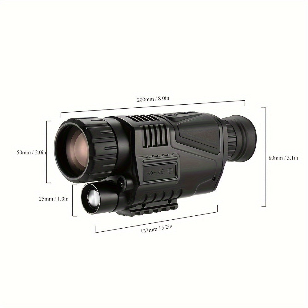 NV300 Night Vision Monocular Telescope 8X Digital Zoom Infrared Night Vision