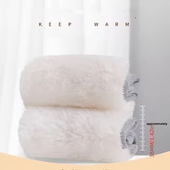 Wool Knee Pads Anti Cold Warm Knee Wraps for Winter Sports
