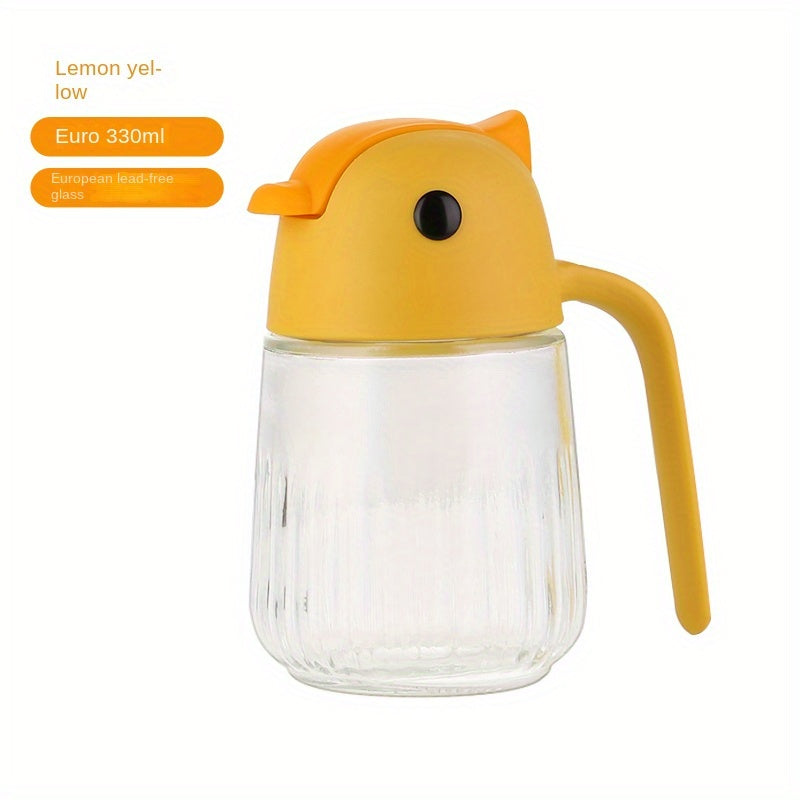Glass Dispenser Bottle Leak-proof Seasoning Vinegar Bottle