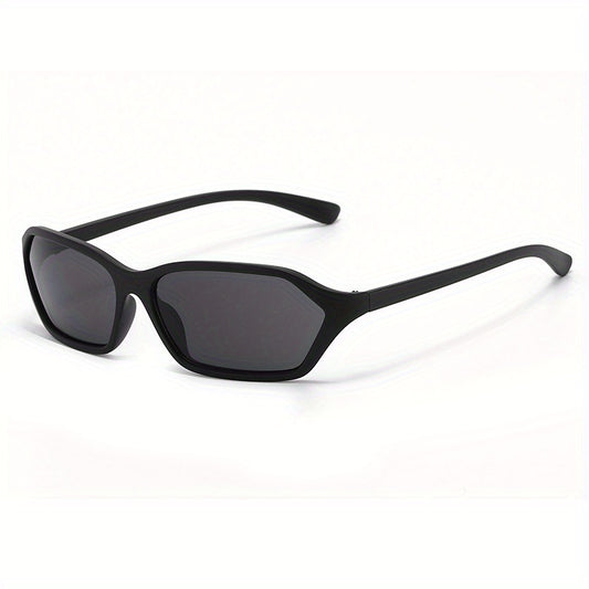 Y2K Wrap Around Sunglasses Cyberpunk Mirror Lens Glasses UV400