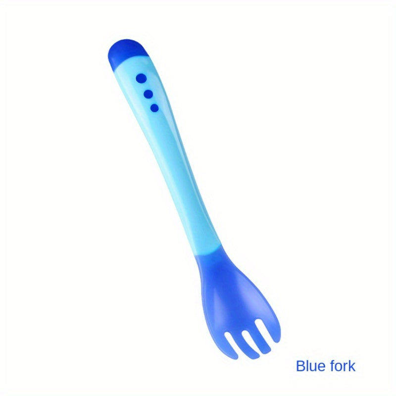 Baby Temperature Sensing Soup Fork Spoon