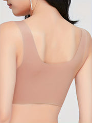 Lace Wireless Front Buckle Bra Breathable Women's Lingerie