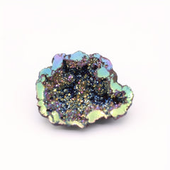 Agate Gemstone Ornaments Natural Stone Electroplated Finish