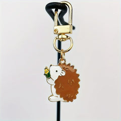 Hedgehog Keychain Thanksgiving Gift For Bags Wallets Car Keys
