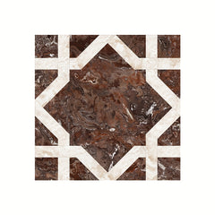 Marble European Crystal Tile Self-adhesive Wallpaper - Living Room Decoration