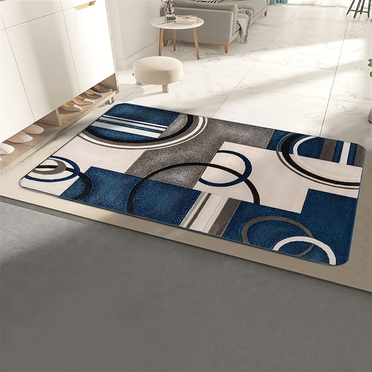 Non Slip Soft Modern Door Mat Thick Padded Entrance Mat