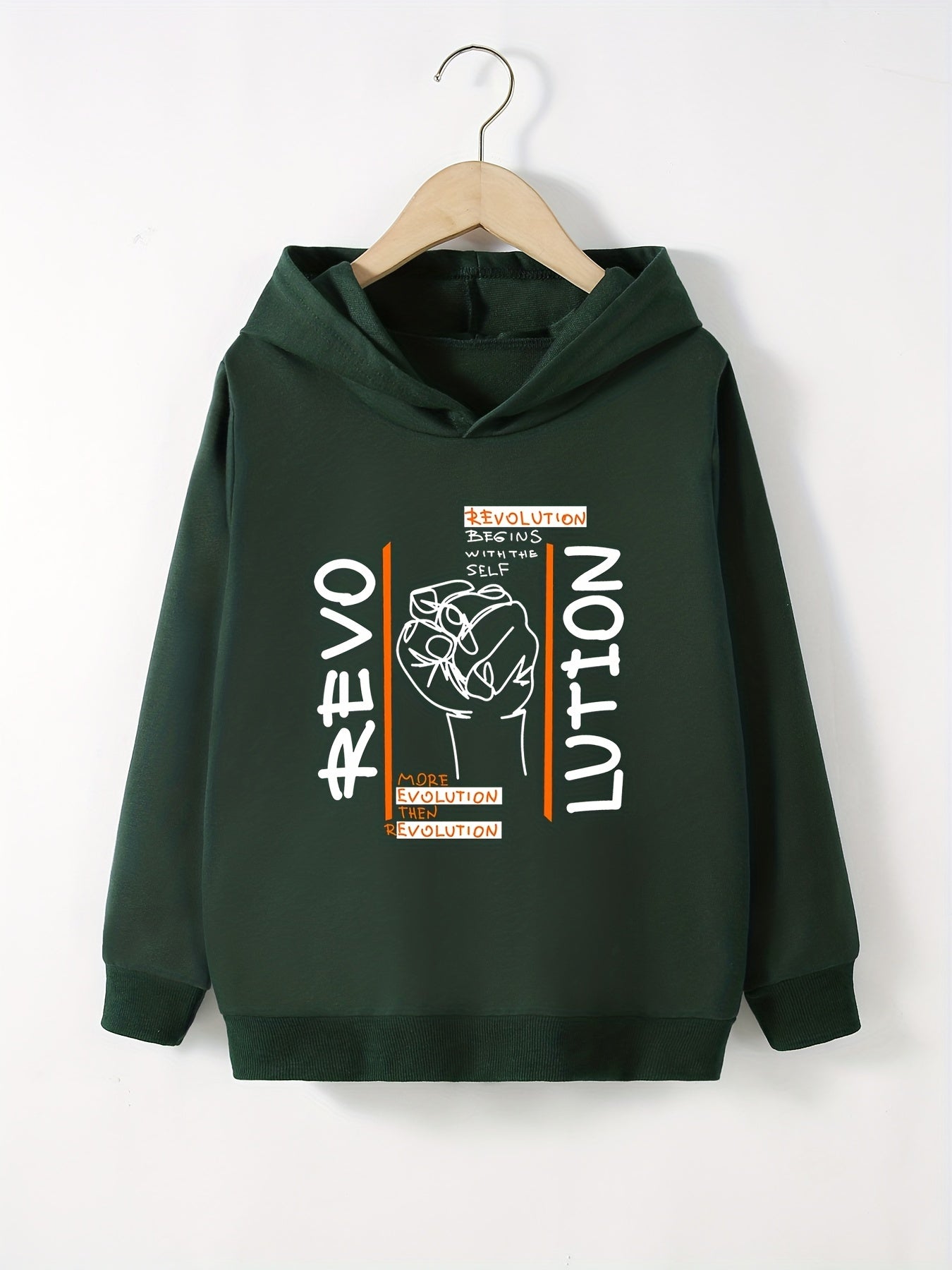 Boys Casual Hoodies Long Sleeve Sweatshirt