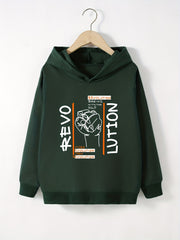 Boys Casual Hoodies Long Sleeve Sweatshirt