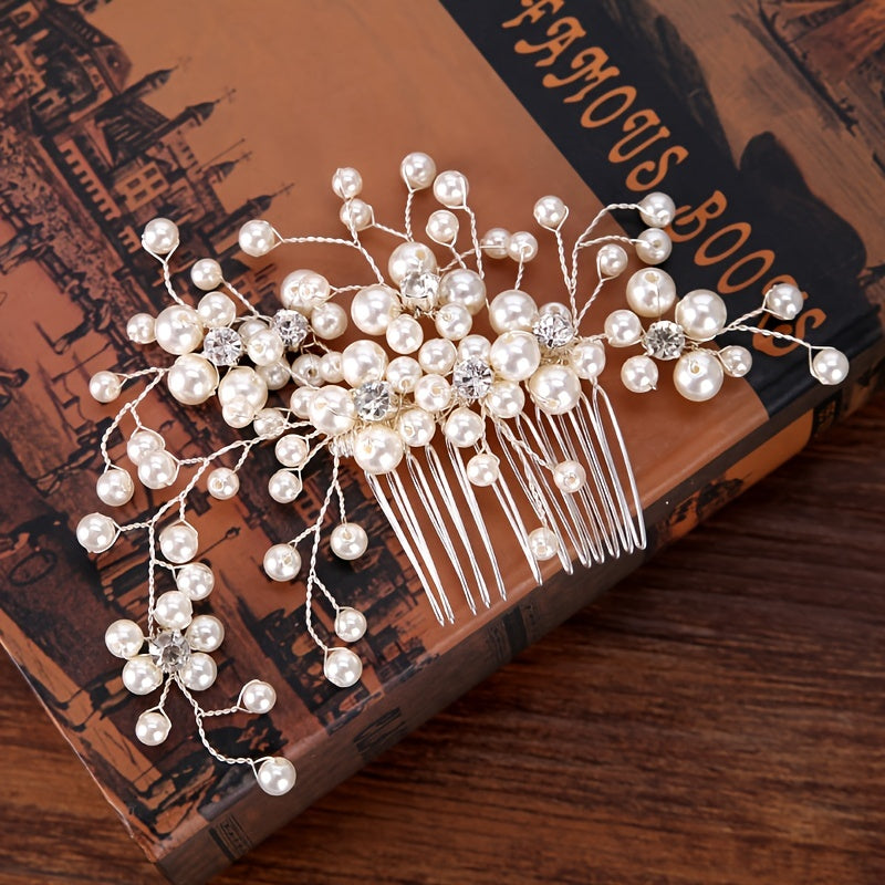 Pearl Bridal Hair Pin Wedding Hair Accessories