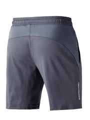 Men's Quick Dry Stretch Waist Shorts with Pockets for Gym Summer Training