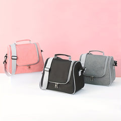 Portable Foldable Picnic Bag Lunch Insulated Bag for Outdoor Gathering