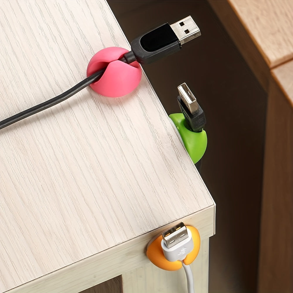 Adhesive Cable Clips - Organize Your Cables & Wires - Multiple Slot Options