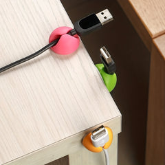Adhesive Cable Clips - Organize Your Cables & Wires - Multiple Slot Options