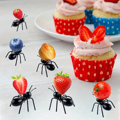 Ant Food Pick Dessert Fork Reusable Ant Food Pick Halloween Party Decor