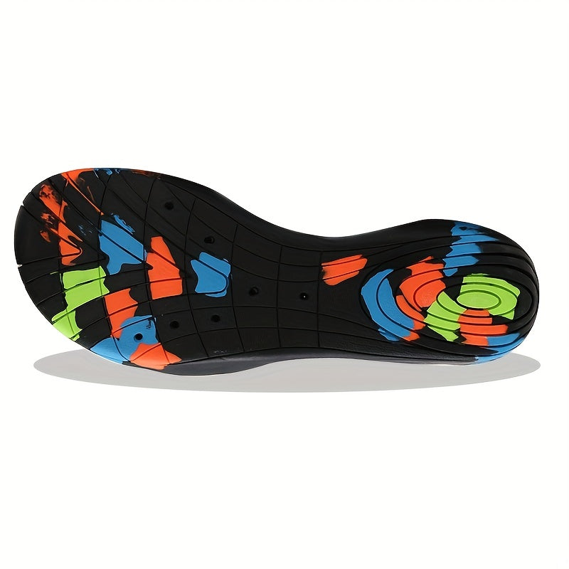Colorblock Sneakers Lightweight Slip On Shoes Women's Outdoor Shoes