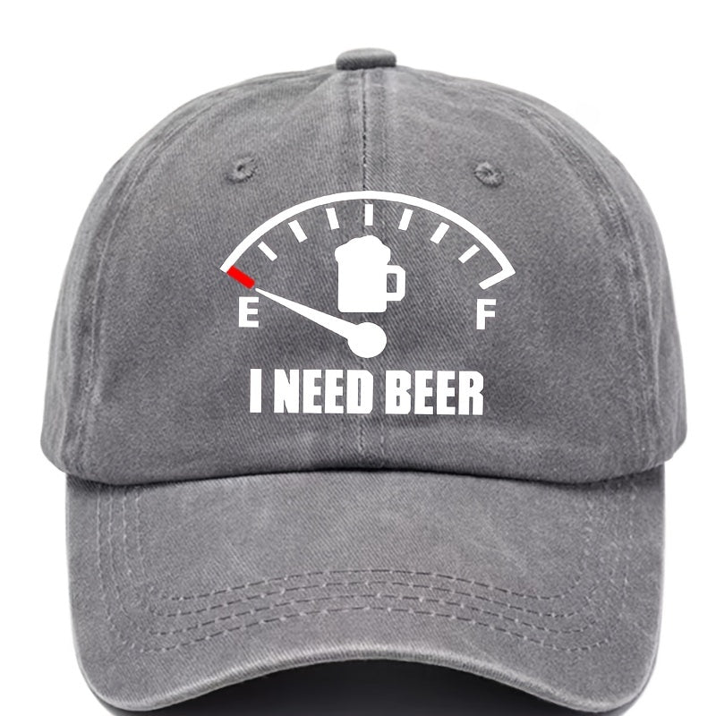 Washed Cotton Baseball Cap Men Women Adjustable Sun Protection Hat