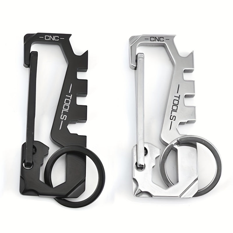 Stainless Steel Keychain 12 In 1 Multifunctional Creative Key Chain