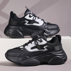 Women's Thick Soled Dad Shoes Sneakers Stylish Running Shoes