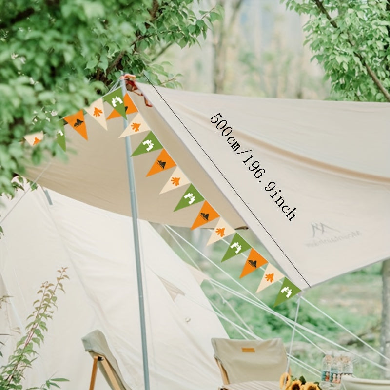 Triangle Flags Outdoor Camping Tent Flags Party Decoration