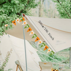 Triangle Flags Outdoor Camping Tent Flags Party Decoration