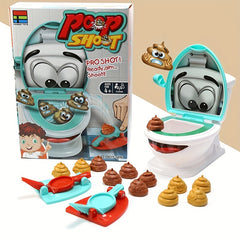 Kids' Toilet Ejection Game Parent-child Interactive Creative Toy