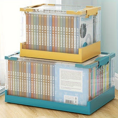 Plastic Storage Box Transparent Foldable Organizer Box