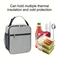Portable Oxford Insulated Lunch Bag For Office School Picnic