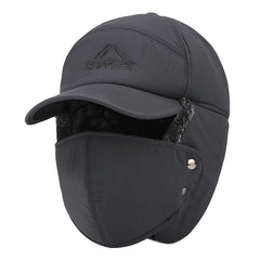 Velvet Trapper Hat Outdoor Windproof Warm Hat