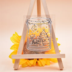 Winter Snow Pattern Transparent Silicone Stamp