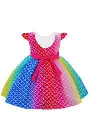 Christmas Party Dress Kids Performance Dress