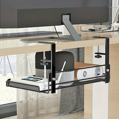 Adjustable Office Iron Art Desk Storage Rack