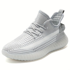 Women's Breathable Lace Up Sneakers Low Casual Sporty Platform Shoes