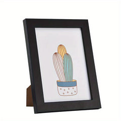 Newborn Photo Frame Pendulum Wall 5 6 7 8 10 16 A4 Picture Frame Solid Wood
