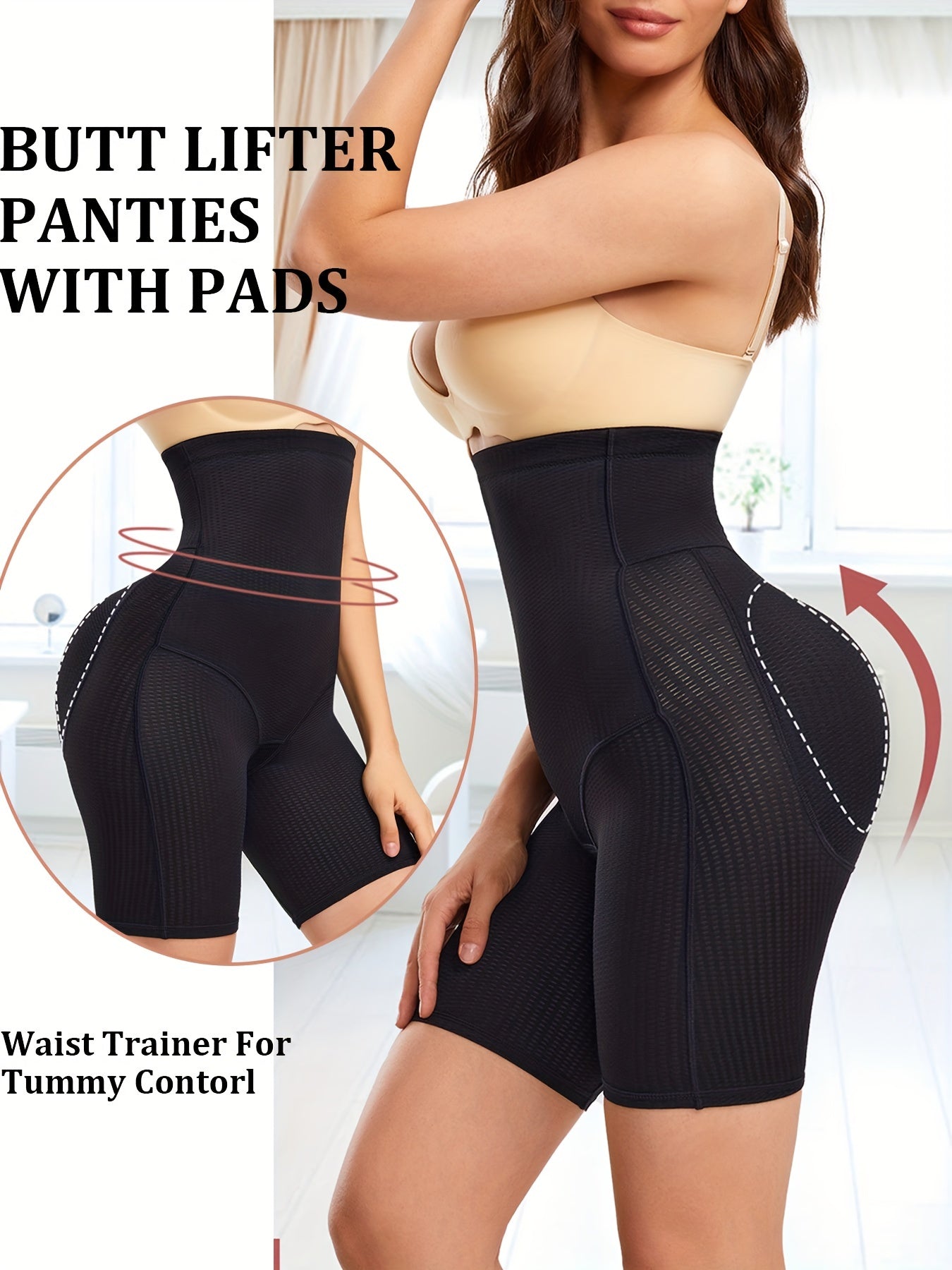 High Waist Shaping Shorts Tummy Control Compression Butt Lifting Underwear