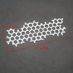 Honeycomb Grid Fishnet Metal Cutting Dies Stencil for Cards Scrapbooking DIY