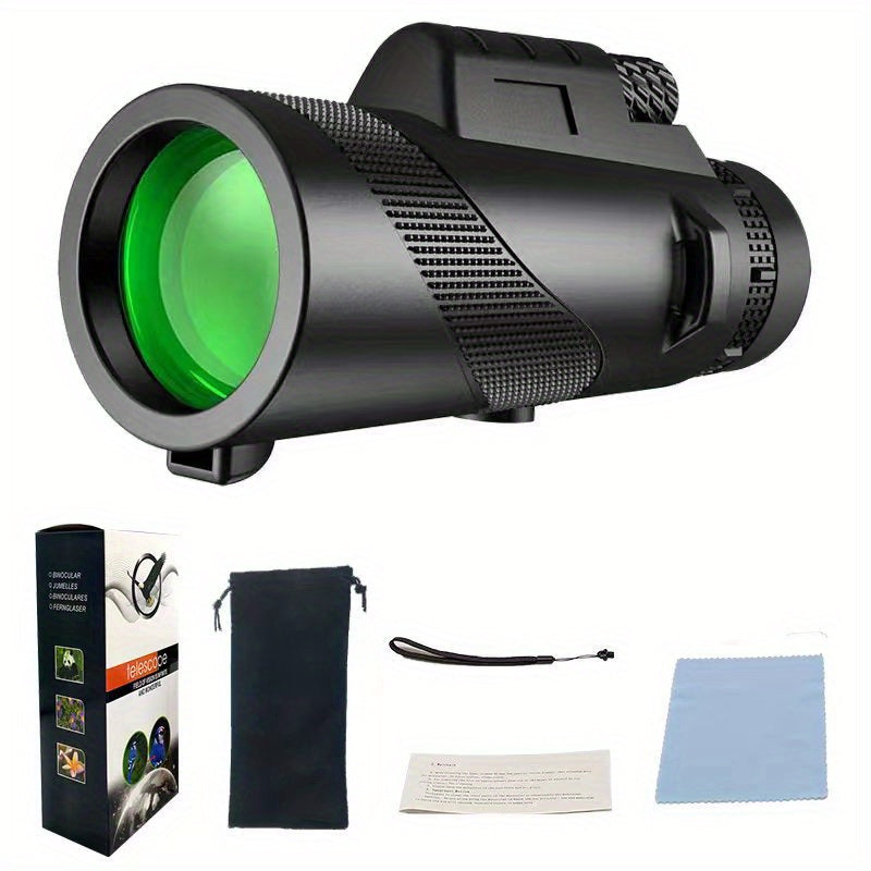 Monocular Telescope Long Range Zoom BAK4 Prism Telescope