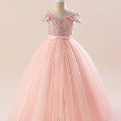 Off Shoulder Sequin Gown for Weddings & Parties