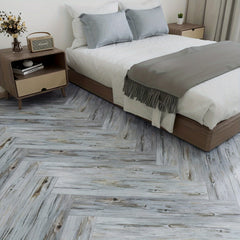 Wood Peel & Stick Floor Tiles 0.6mm Thick 5-15pcs