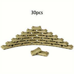 30-pc Military Building Blocks Sandbag Bunker Set