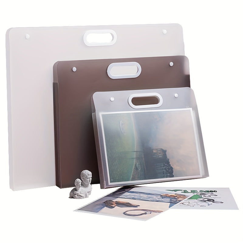 4K Waterproof Drawing Storage Bag Snap Clip Art Sketch Work Collection