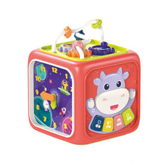 Colorful Musical Baby Activity Cube Toy
