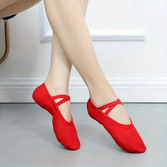 Unisex Ballet Dance Shoes Soft Sole Comfortable Practice Dance Shoes