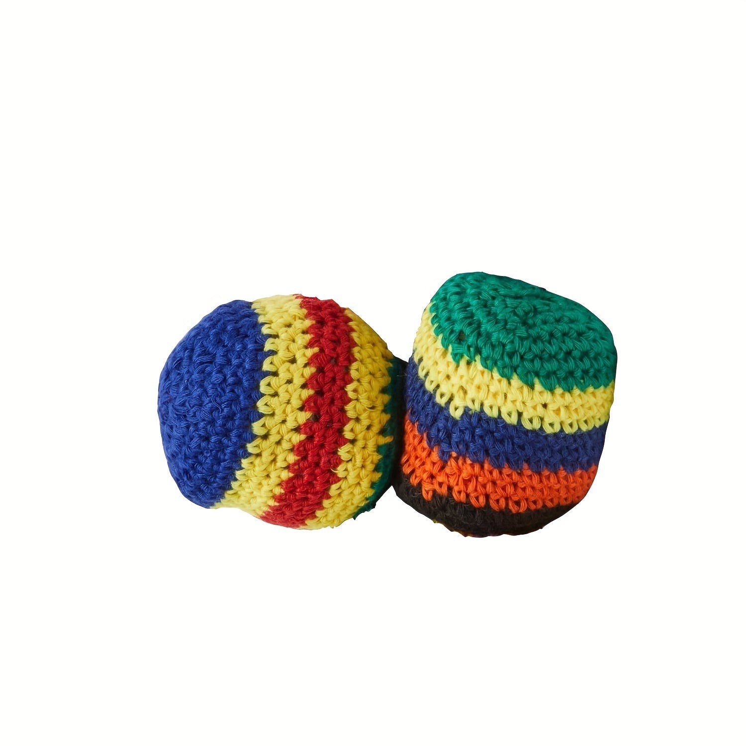 5Pcs Crocheted Geometric Sacks, Ideal for Outdoors