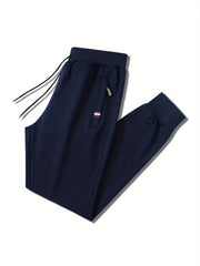 Breathable Slim Fit Joggers with Drawstring for Men