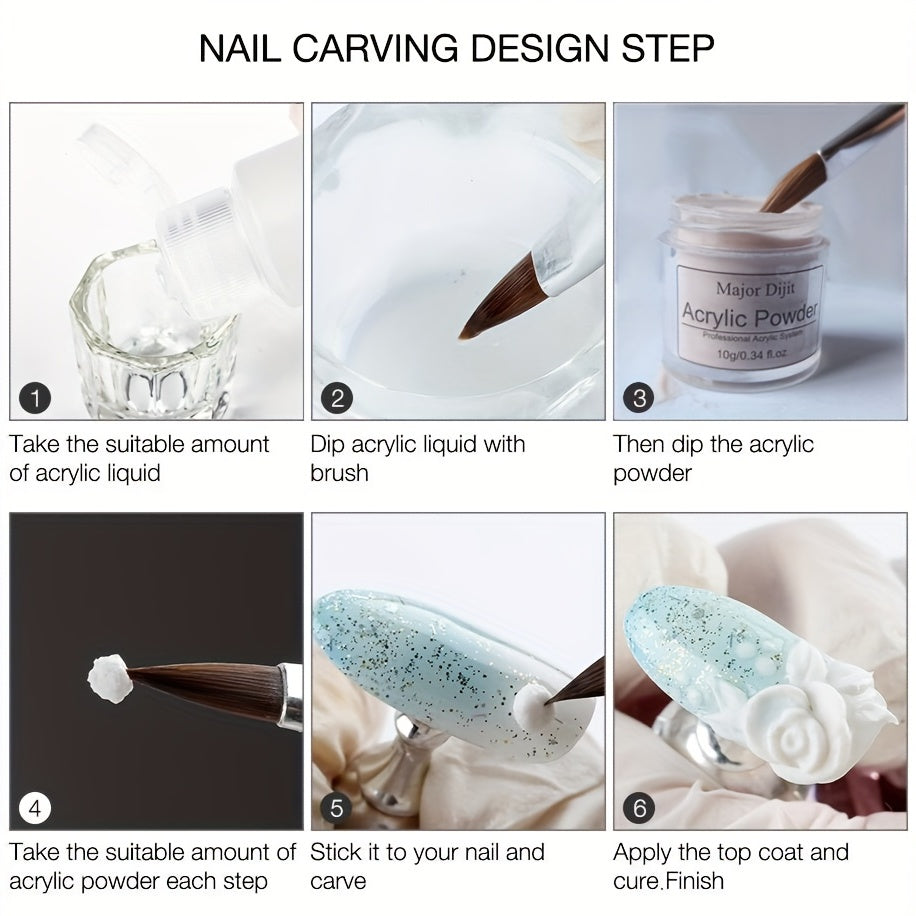 Professional Dip Powder Nail Kit for French Manicure & Nail Art