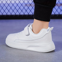 Unisex Hoop & Loop Skateboard Shoes for Boys & Girls