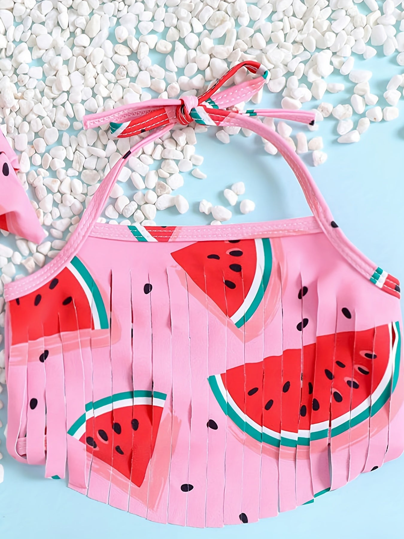 Toddler Girls Watermelon Bikini Set Fruits Print Swimsuit