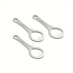 Shopping Cart Tokens Metal Keychain Key Ring Pendant